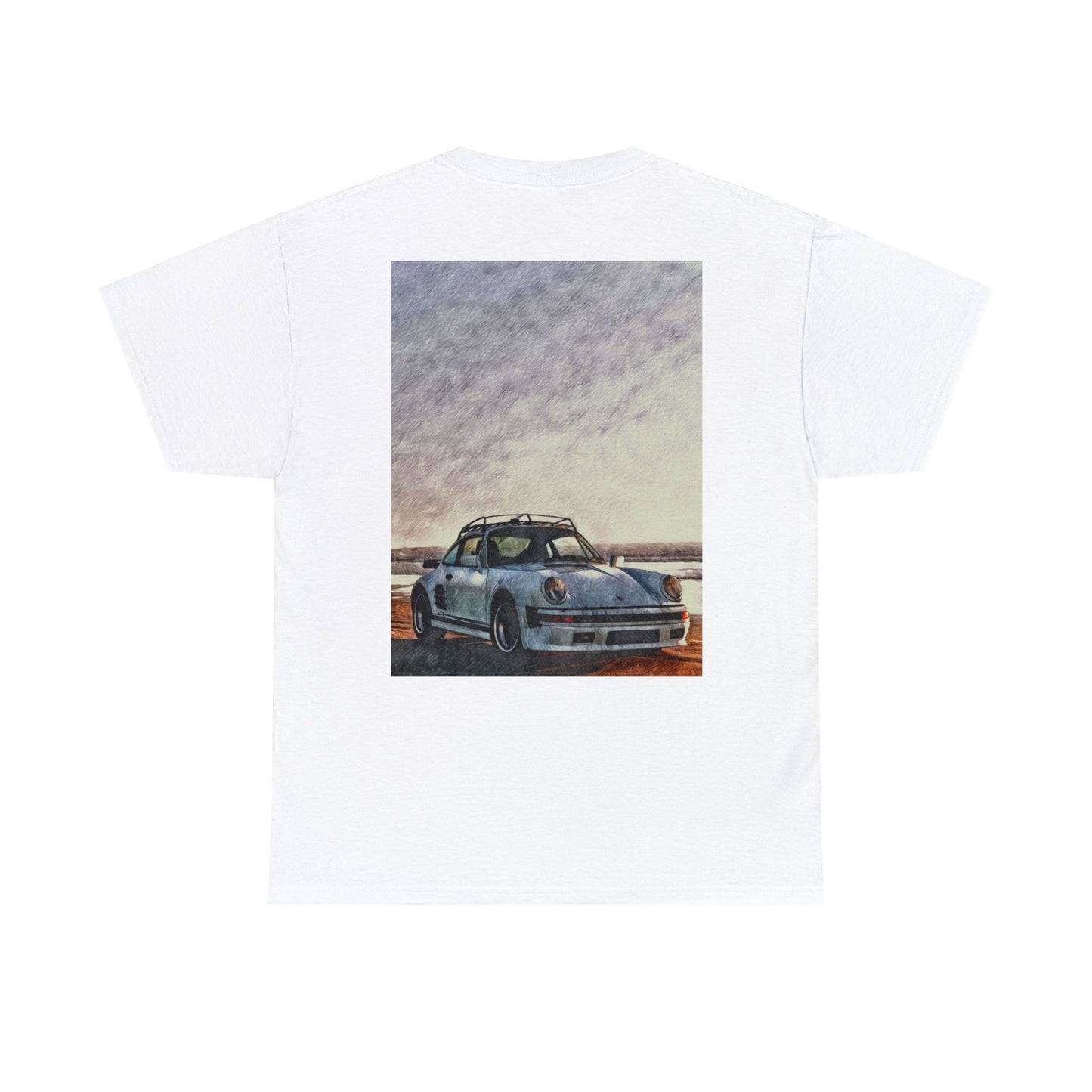 Unisex Heavy Cotton Tee - OLD BUT GOLD Porsche