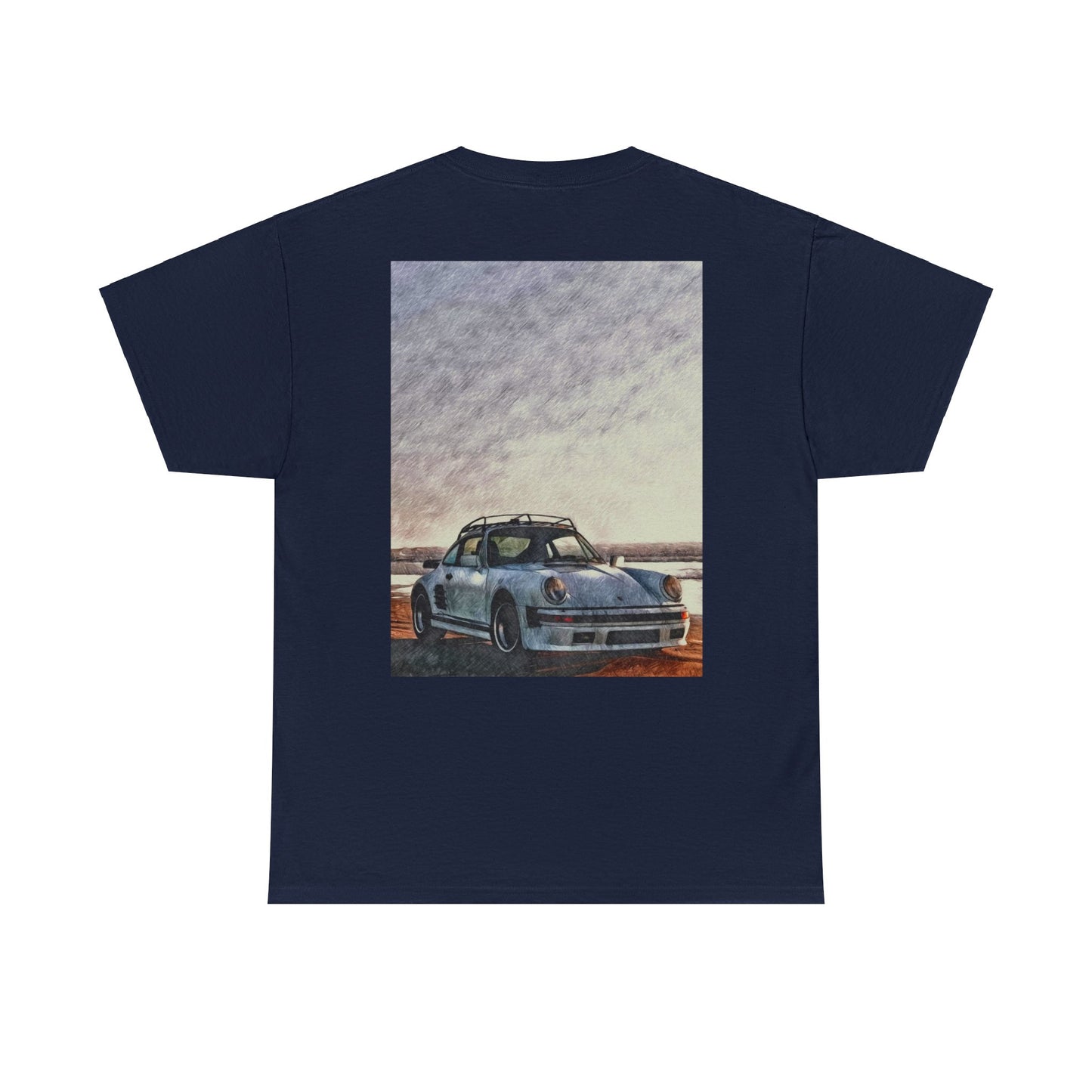 Unisex Heavy Cotton Tee - OLD BUT GOLD Porsche