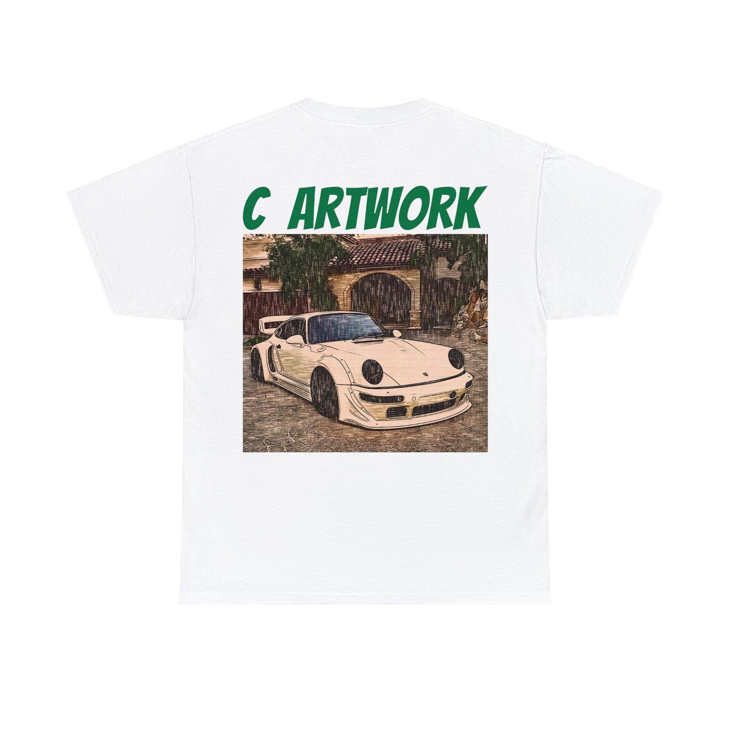 Unisex Heavy Cotton Tee - BODYKIT Porsche