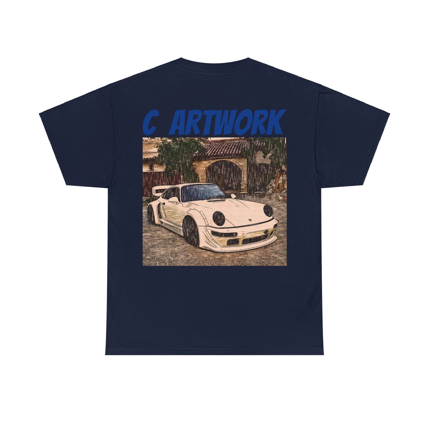 Unisex Heavy Cotton Tee - BODYKIT Porsche