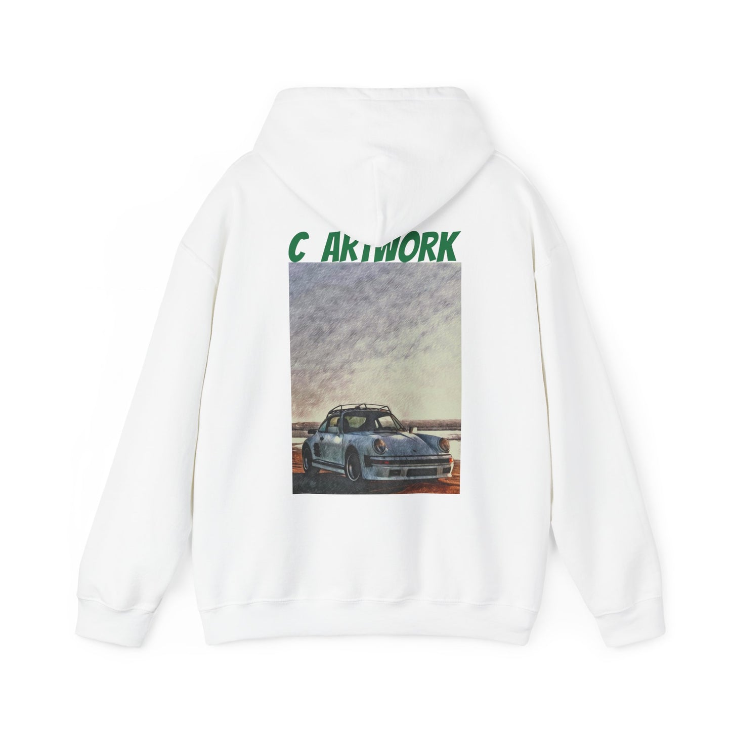 Unisex Heavy Blend™ Hoodie Porsche on the Beach