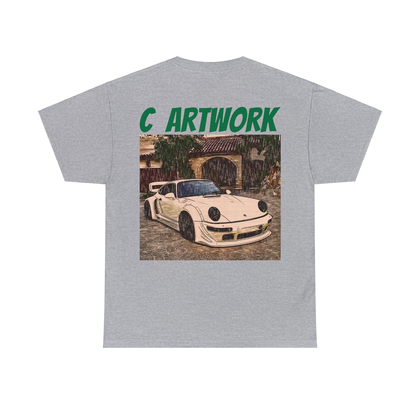 Unisex Heavy Cotton Tee - BODYKIT Porsche