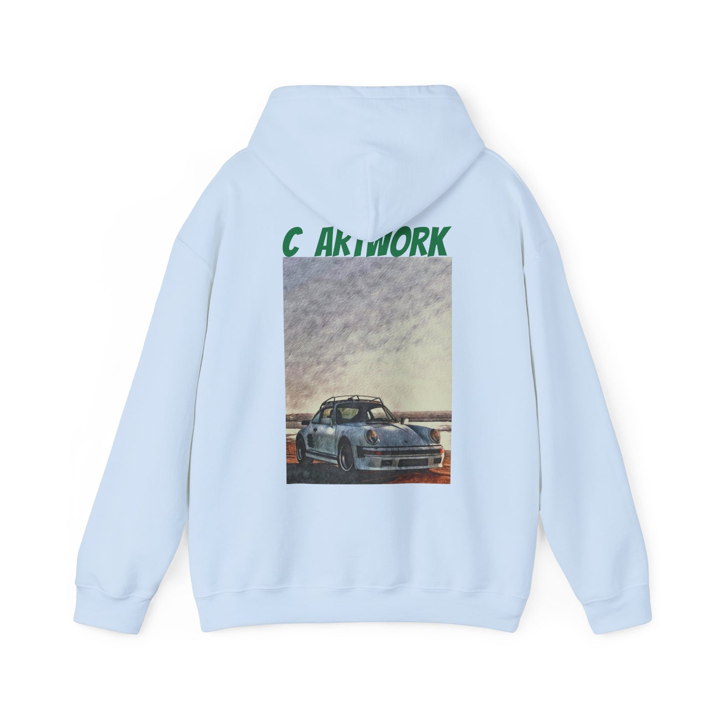 Unisex Heavy Blend™ Hoodie Porsche on the Beach