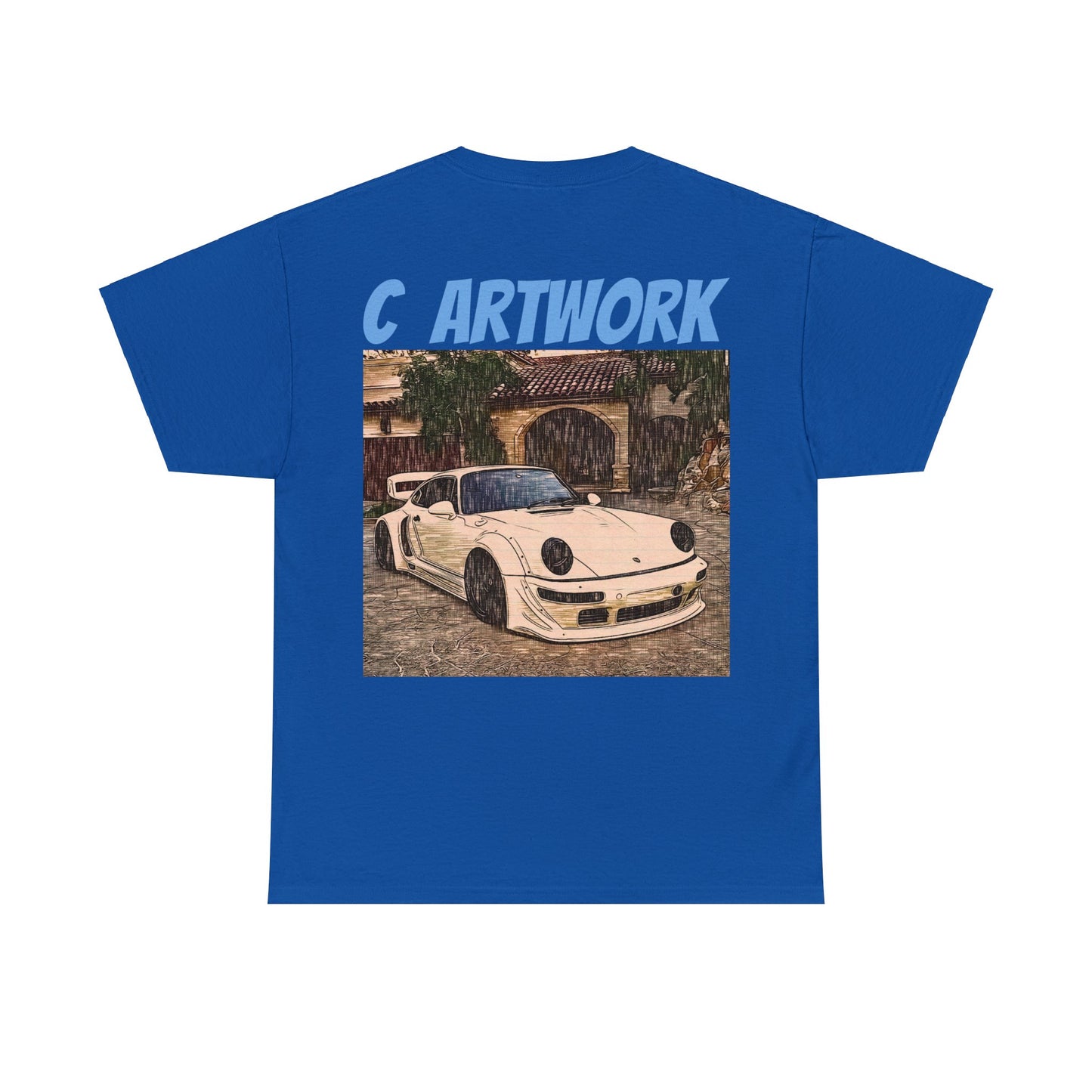 Unisex Heavy Cotton Tee - BODYKIT Porsche