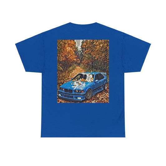 Unisex Heavy Cotton Tee - BMW E36 AUTUMN