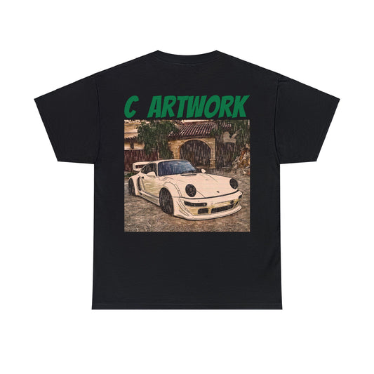 Unisex Heavy Cotton Tee - BODYKIT Porsche